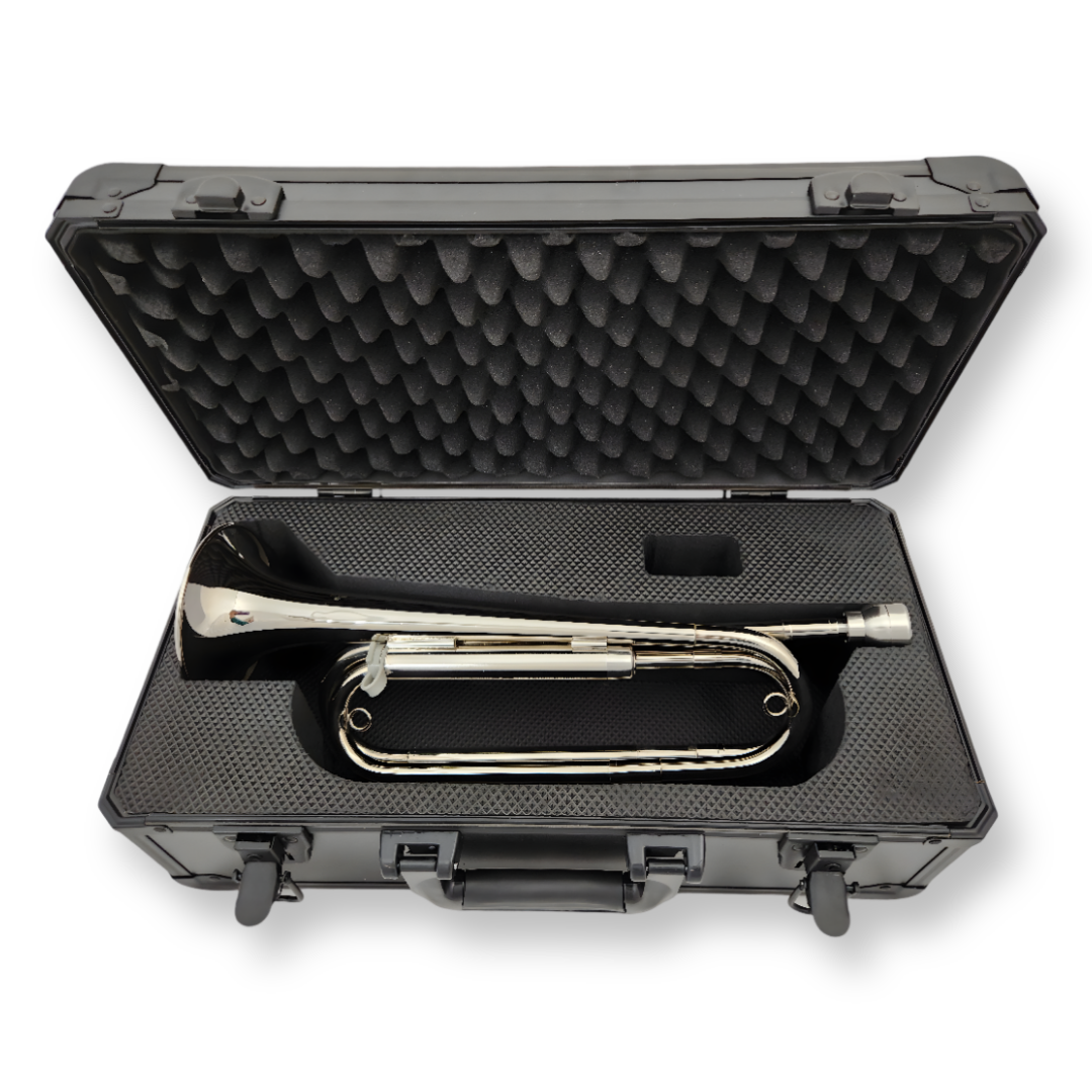 The Taps Bugle - Electronic Self-Playing Taps Bugle with Carry Case, Rechargeable Brass Instruments, HD Audio Recordings, Veteran Owned, Made in USA